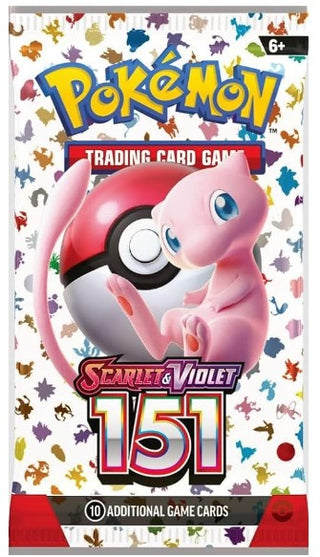 Pokemon 151 - Sealed Single Booster Pack - English - 10 Cards