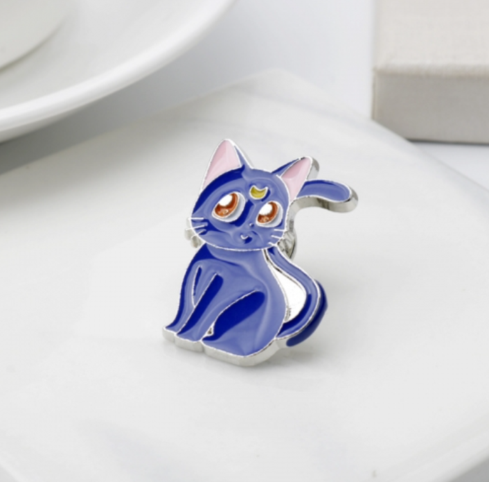 Sailor Moon Cat Enamel Pins